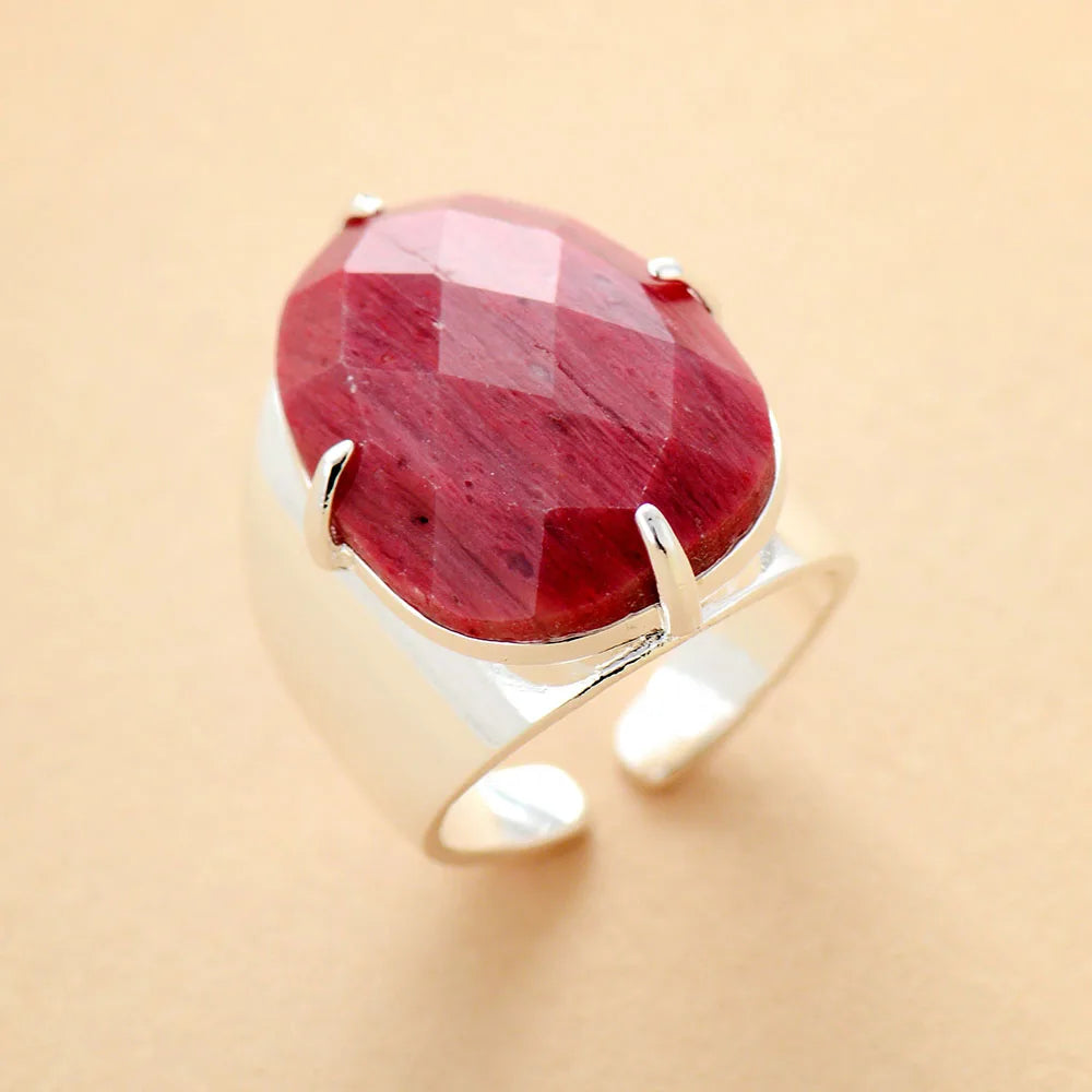 Rhodonite Ring