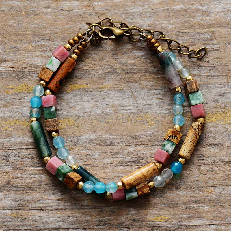 Serenity Semi-Precious Stones Bracelet