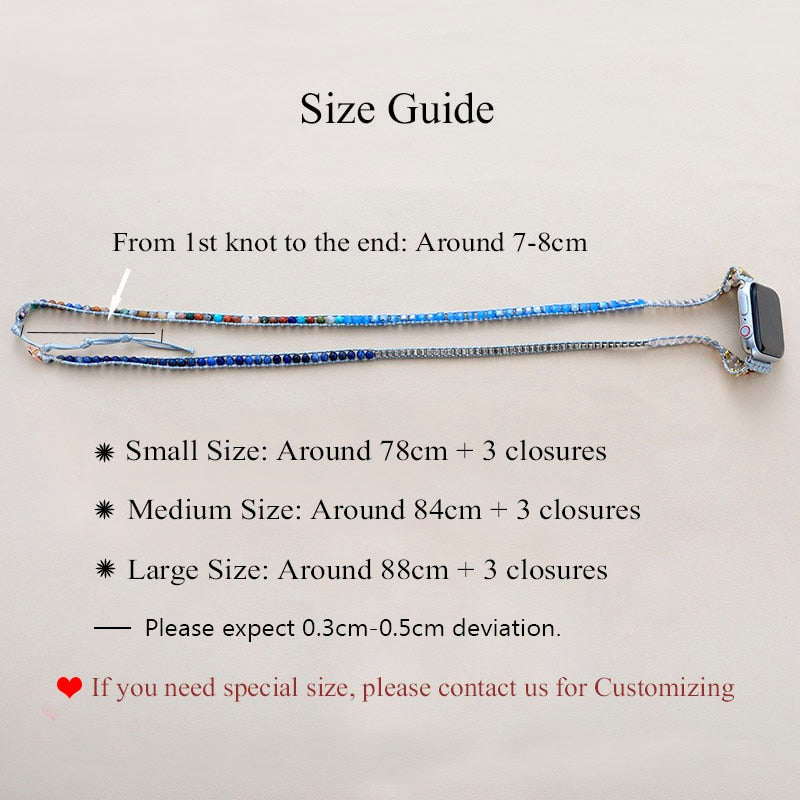 Amethyst Statement Apple Watch Band