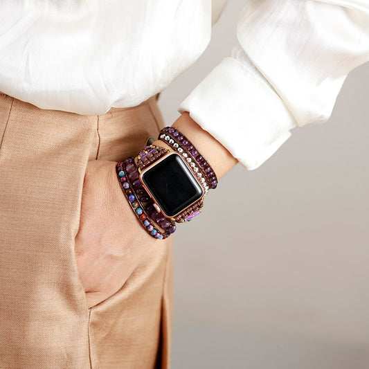 Amethyst Statement Apple Watch Band