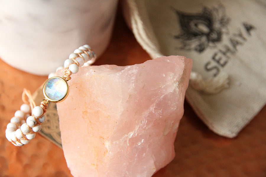 Sehaya Howlite Opal Bracelet 03