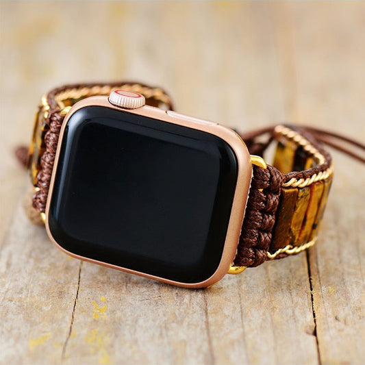 Tiger Eye Apple Watch Band