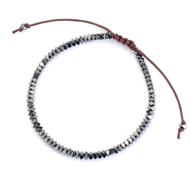 Polygon Bead Bracelet