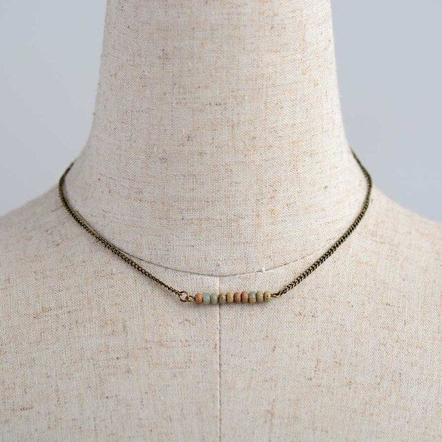 Jasper Choker Necklace
