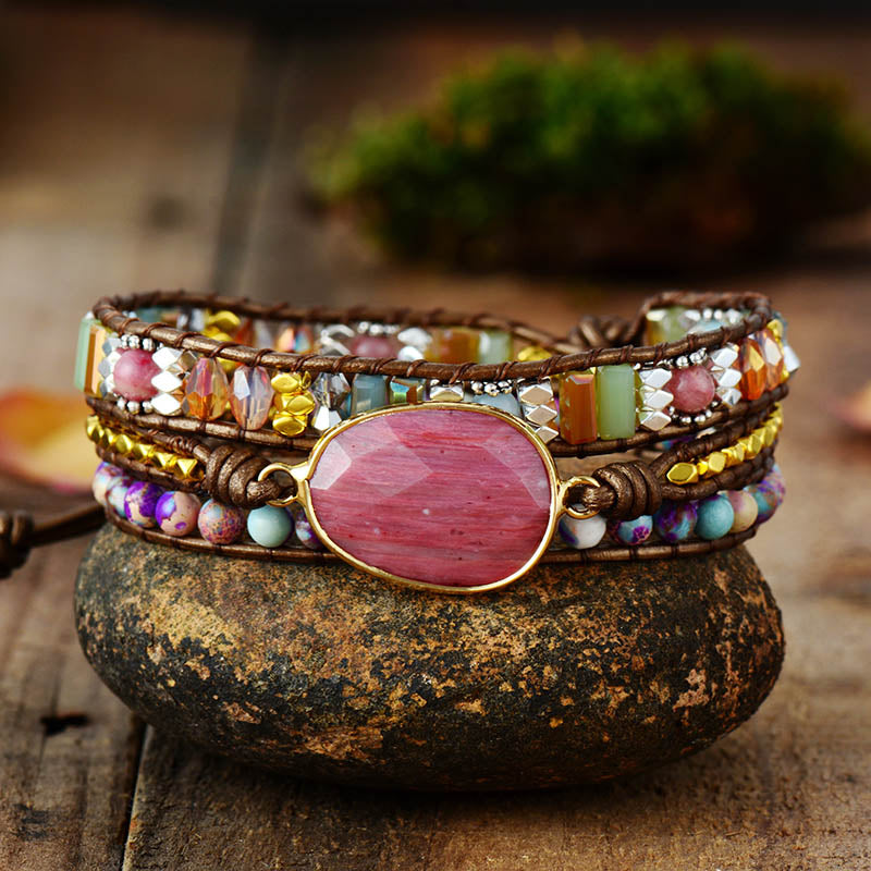 Sehaya Rhodonite Bracelet 06