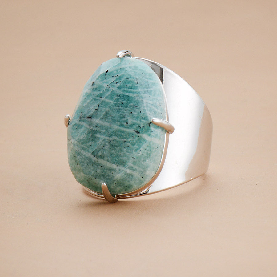 Sehaya Amazonite Ring 06