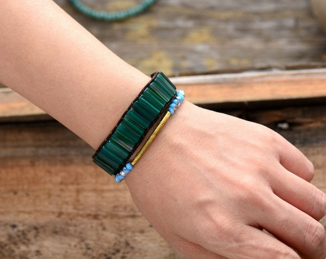 Green Onyx Bracelet