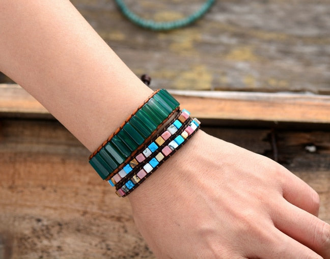 Green Onyx Bracelet
