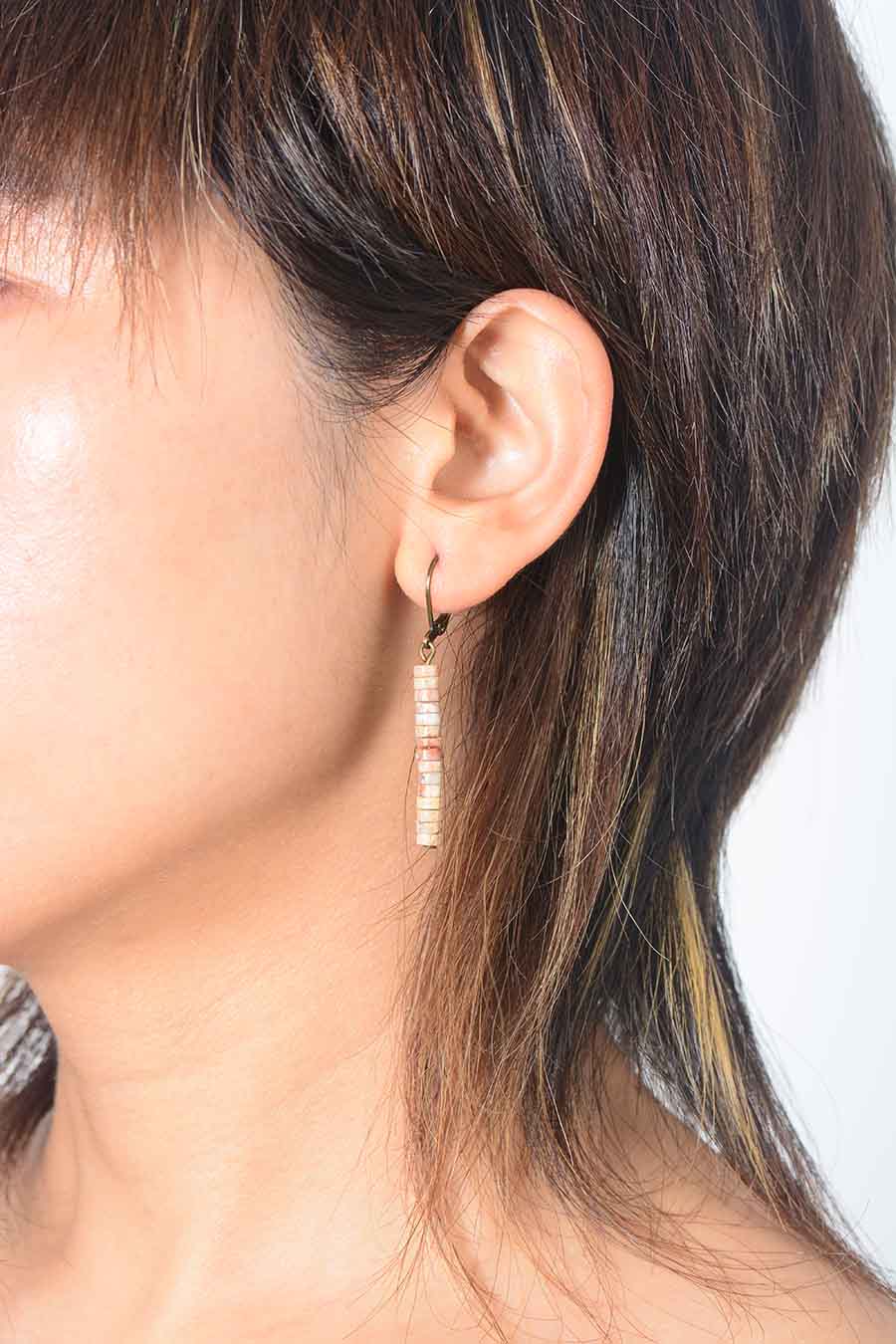 Natural Stone Vintage Earrings