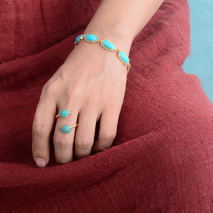 Turquoise Stone Ring