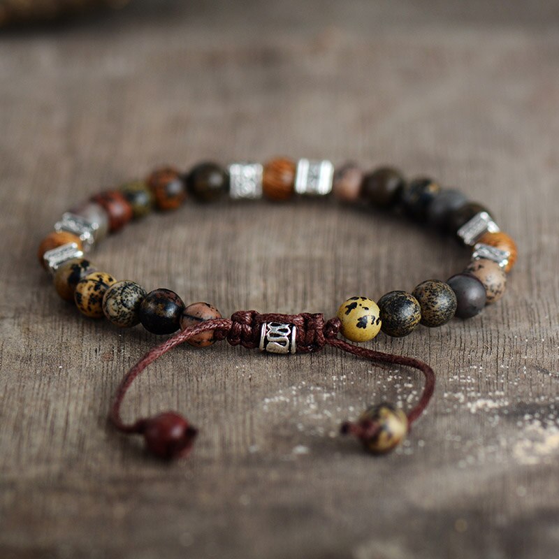 Sehaya Jasper Macrame Bracelet 03