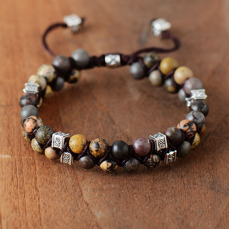 Sehaya Jasper Steampunk Bracelet 04