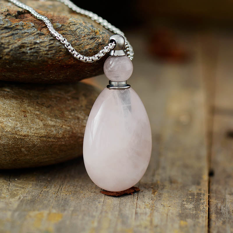 Essential Oil Bottle Pendant - Flask