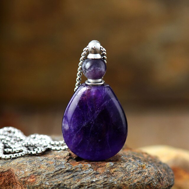 Essential Oil Bottle Pendant - Flask