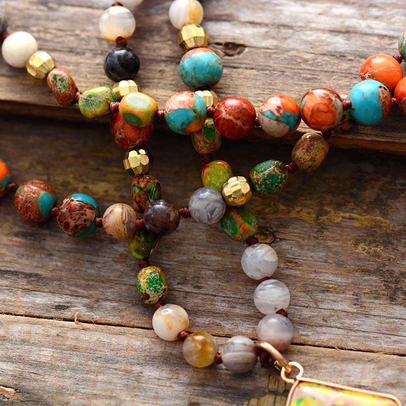 Sehaya Antique Mala Necklace 04