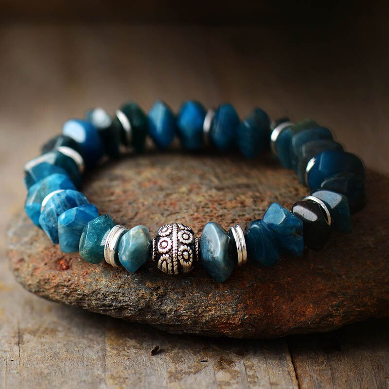 Sehaya Tree of Life Apatite Stretch Bracelet 04