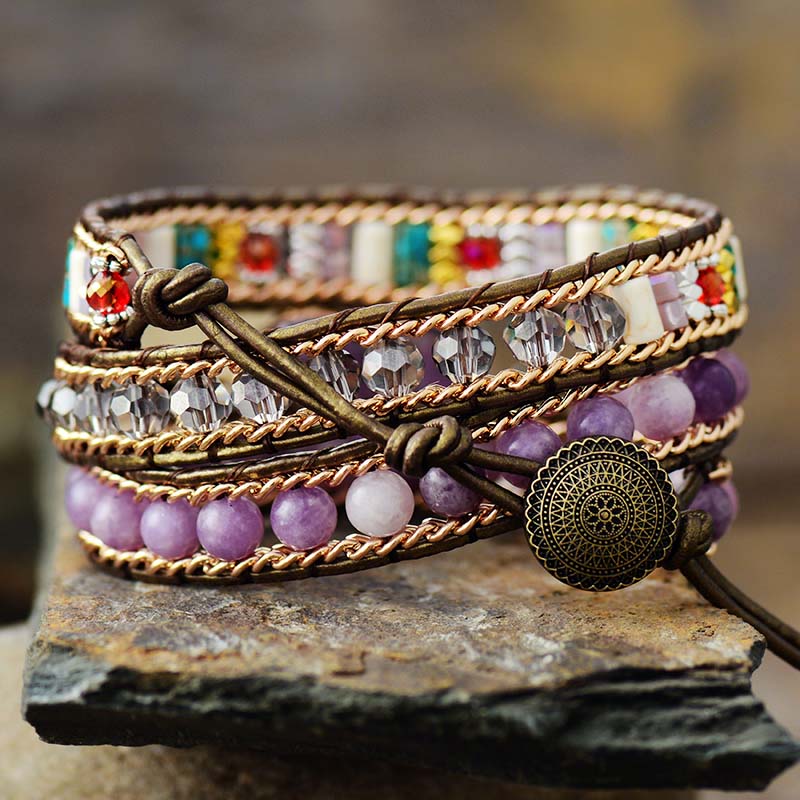 Sehaya Amethyst Heart Bracelet 03