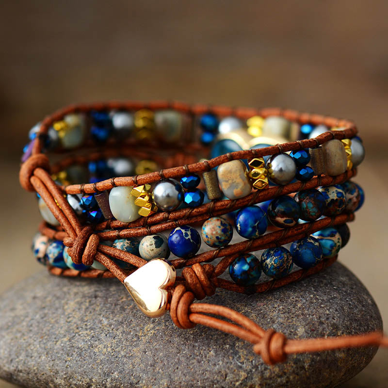 Sehaya Apatite Heart Bracelet 03