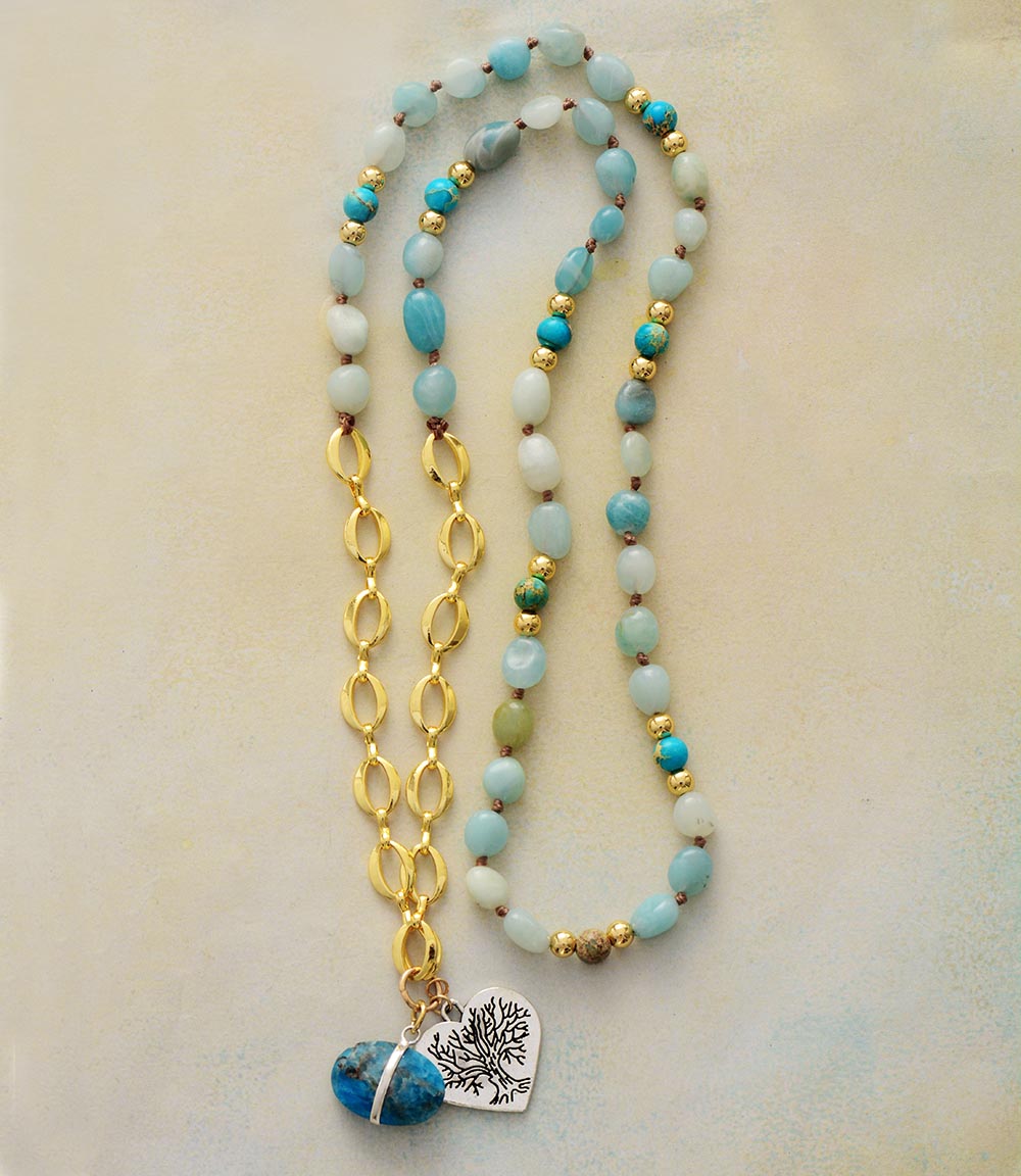 Tree of Life Heart Necklace