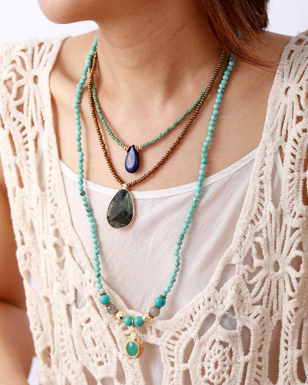 Vintage Turquoise Antique Necklace