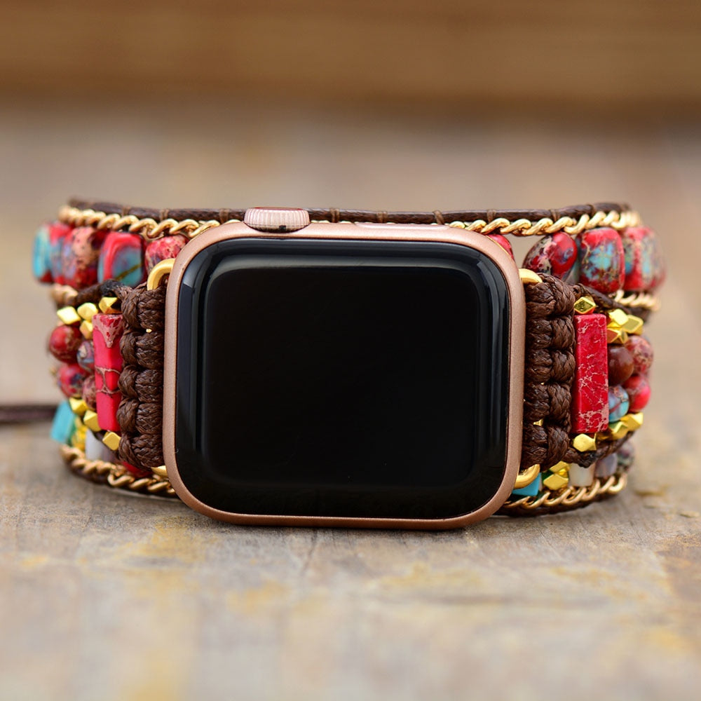 Imperial Jasper Apple Watch Band