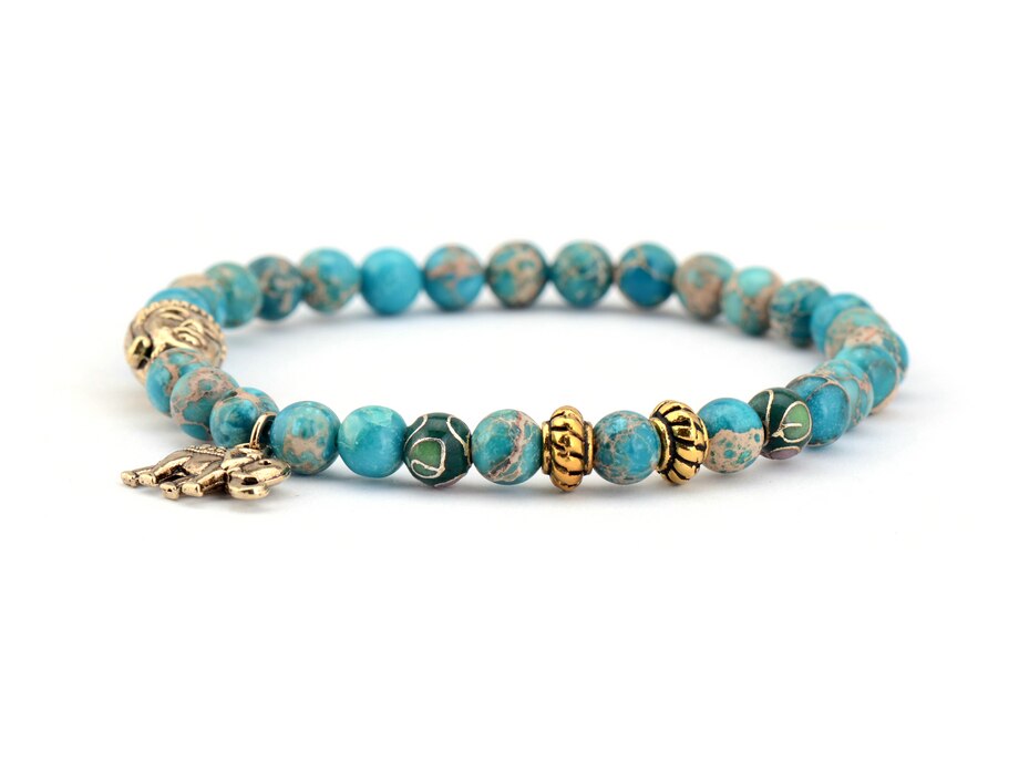 Sehaya Elephant & Buddha Meditation Bracelet 04