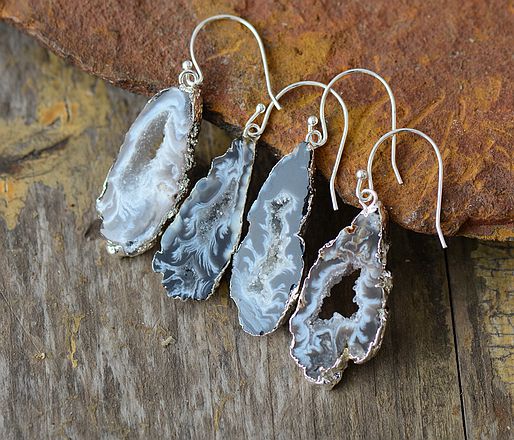 Sehaya Druzy Earrings Image 04