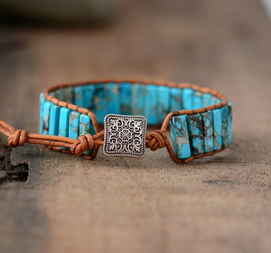 Sehaya Ocean Blue Turquoise Bracelet 02