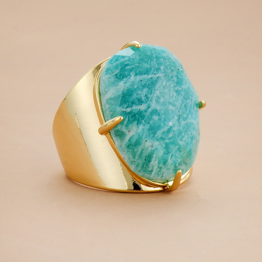 Sehaya Amazonite Ring 03