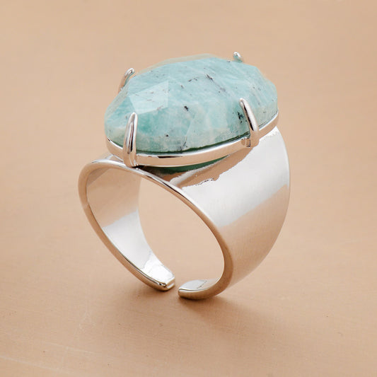 Sehaya Amazonite Ring 02