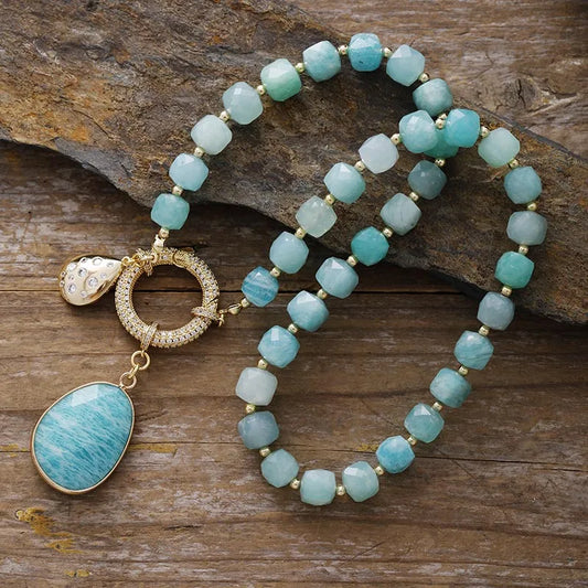 Aether Necklace - Amazonite