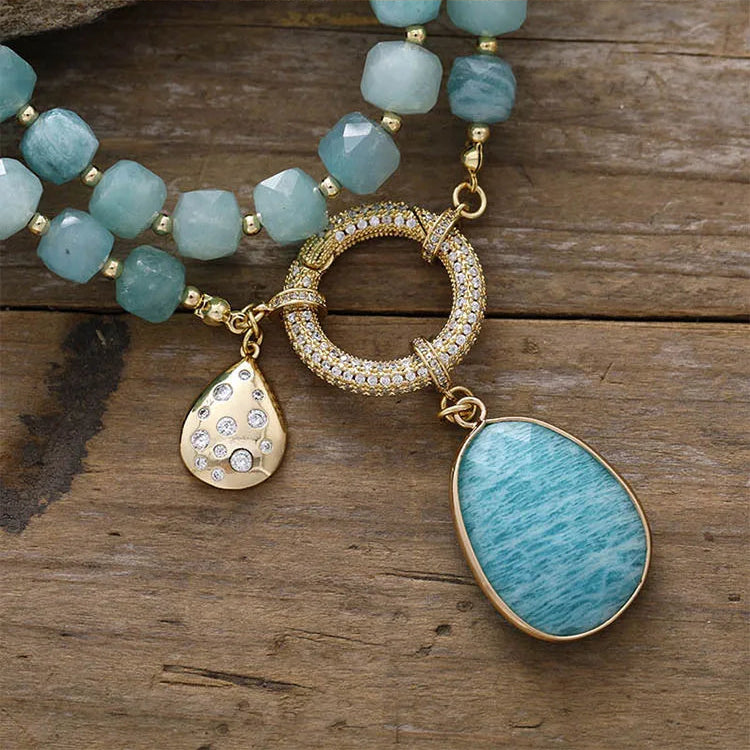 Aether Necklace - Amazonite