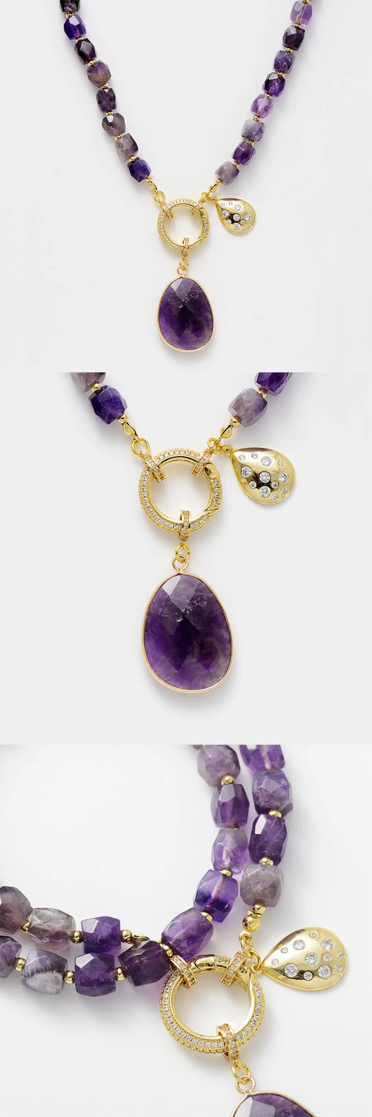 Aether Necklace - Amethyst