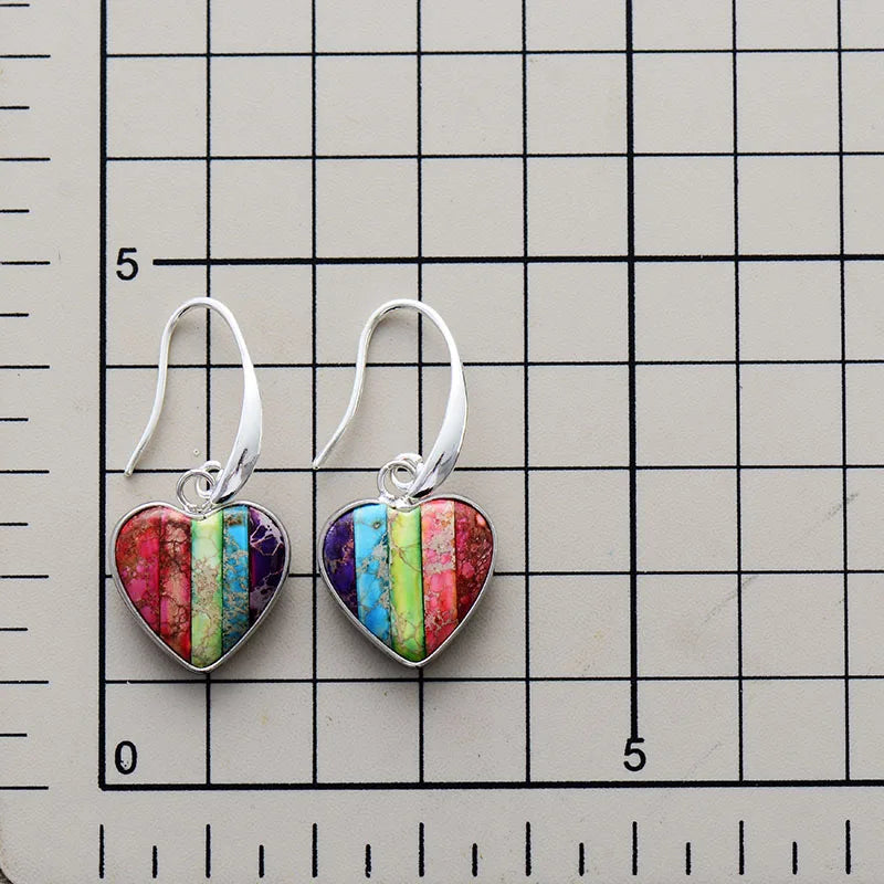 Sehaya 7 Chakra Heart Earrings 03