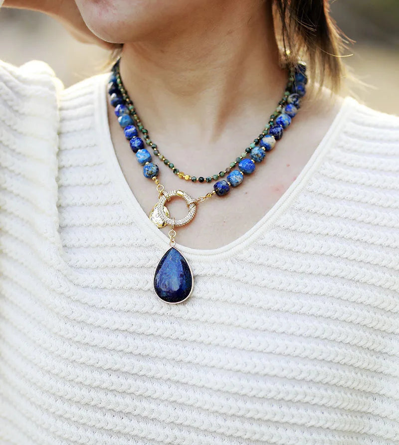 Aether Necklace - Lapis Lazuli