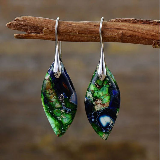 Imperial Jasper Jikai Earrings