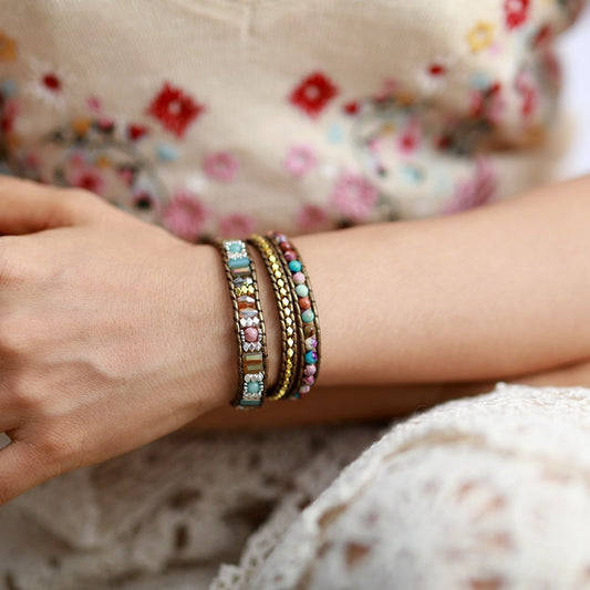 Trinity Wrap Bracelet