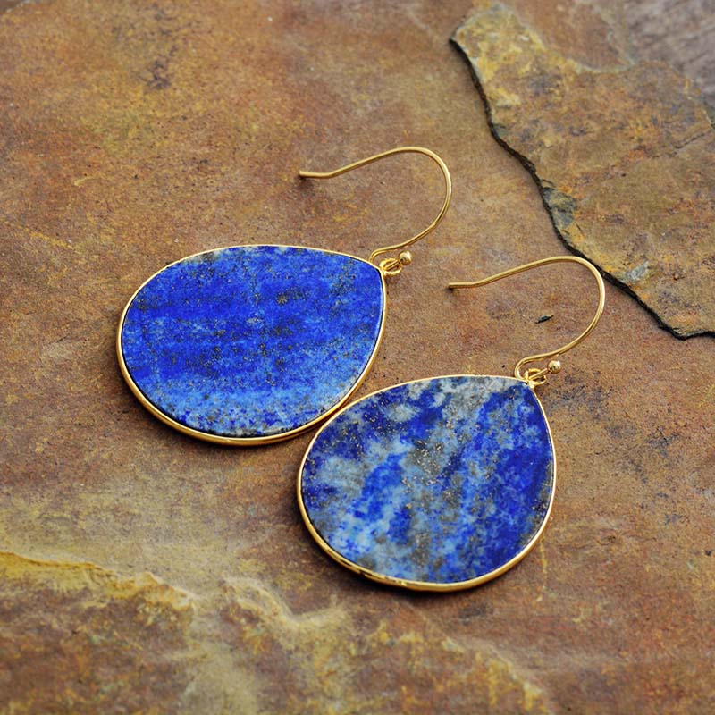 Sehaya Lapis Lazuli Dangle Earrings 02