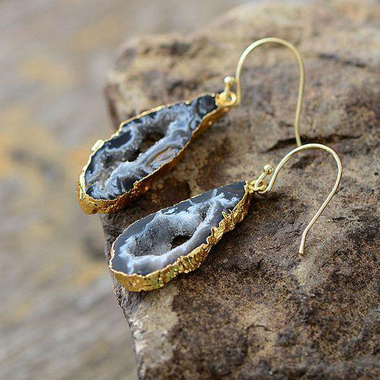 Sehaya Druzy Earrings Image 01