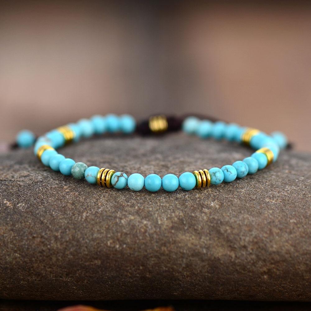 Sehaya Turquoise Meditation Bracelet 05