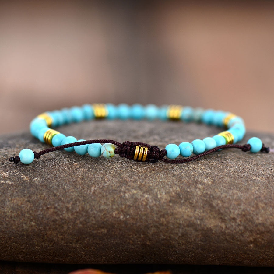 Sehaya Turquoise Meditation Bracelet 02