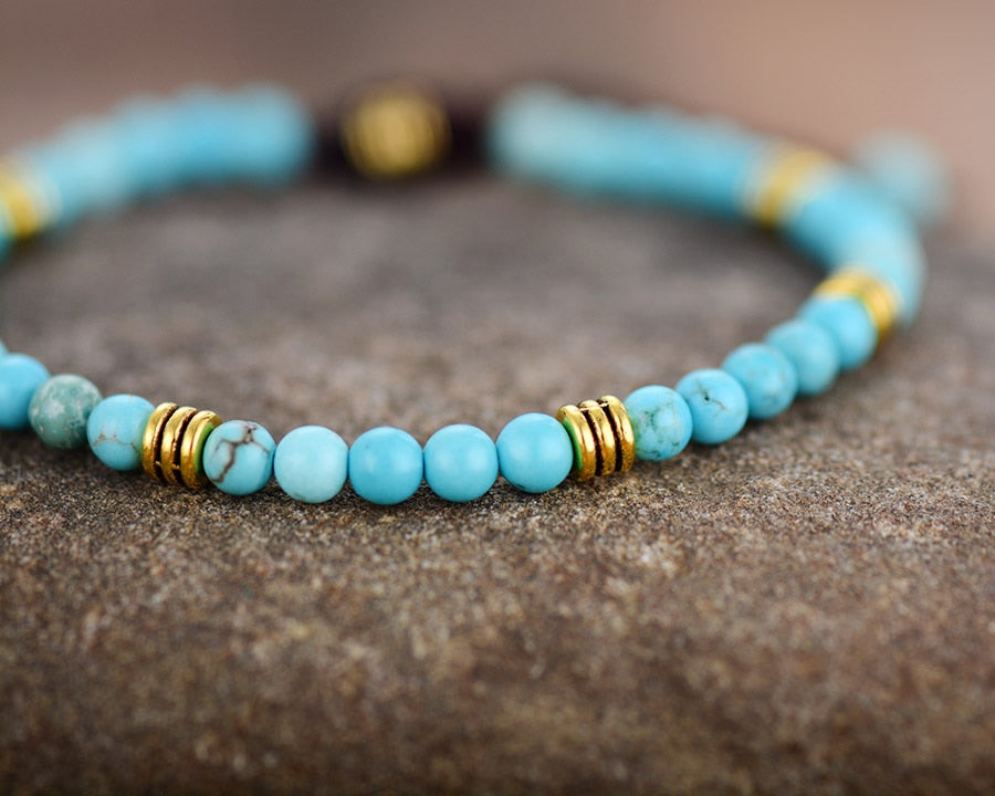 Sehaya Turquoise Meditation Bracelet 04