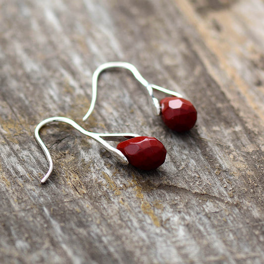 Sehaya Red Jasper Earrings 02