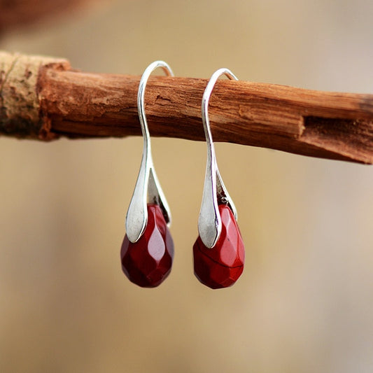 Sehaya Red Jasper Earrings 01