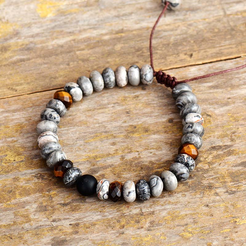 Tiger Eye Jasper Bracelet