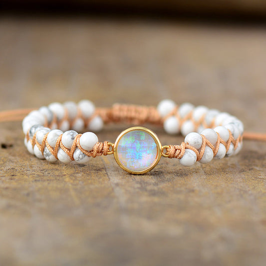 Sehaya Howlite Opal Bracelet 01