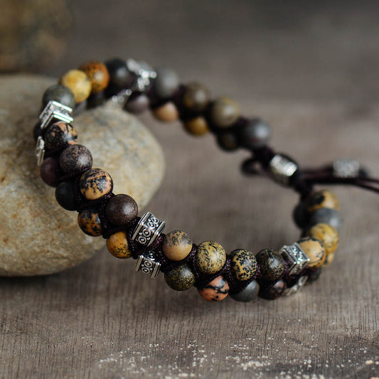 Sehaya Jasper Steampunk Bracelet 01