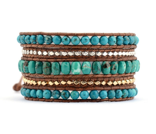 Vintage Turquoise Statement Bracelet