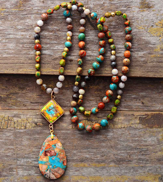 Sehaya Antique Mala Necklace 01