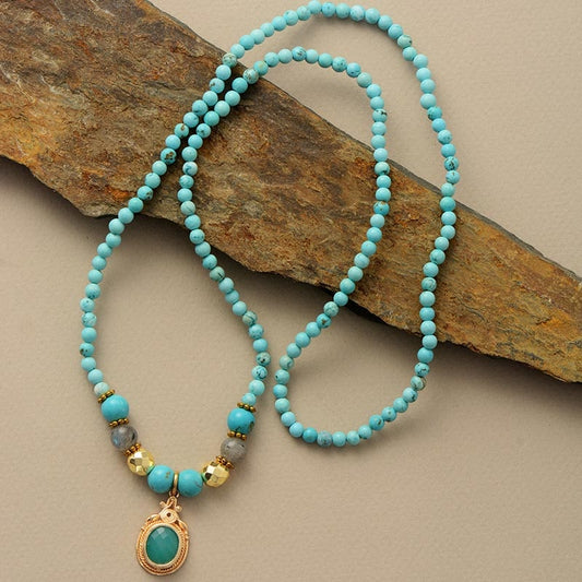 Vintage Turquoise Antique Necklace